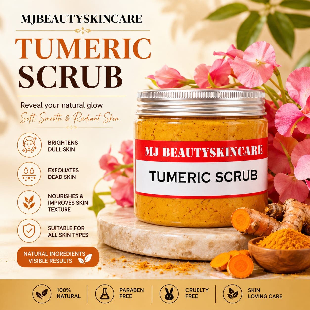 Tumeric Scrub